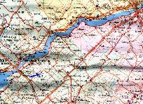 Carte de la région ...