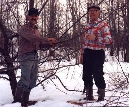 Fiston Jacques avec son père Gérard ...