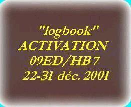 Voir le "LogBook" du 09ED/HB7