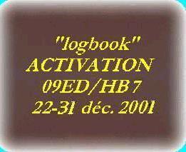 Voir le "LogBook" du 09ED/HB7
